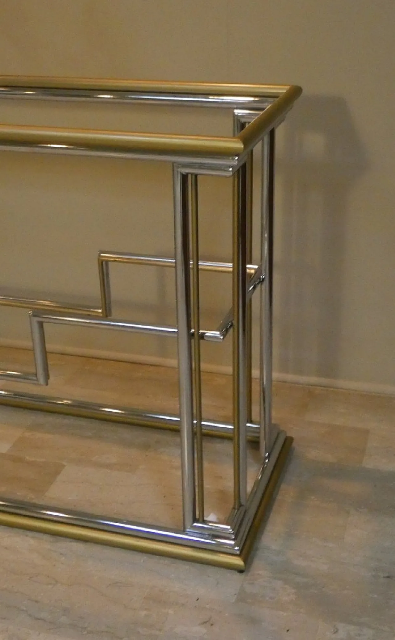 Hollywood Regency console table, Italy, 1970s 12