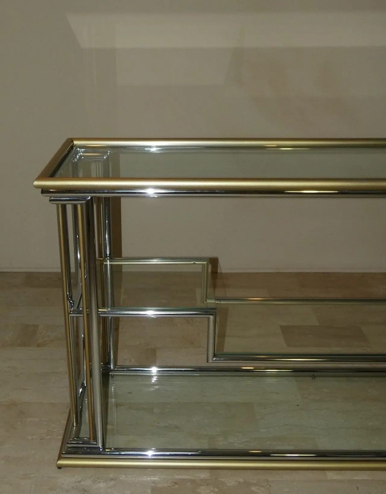Hollywood Regency console table, Italy, 1970s 15