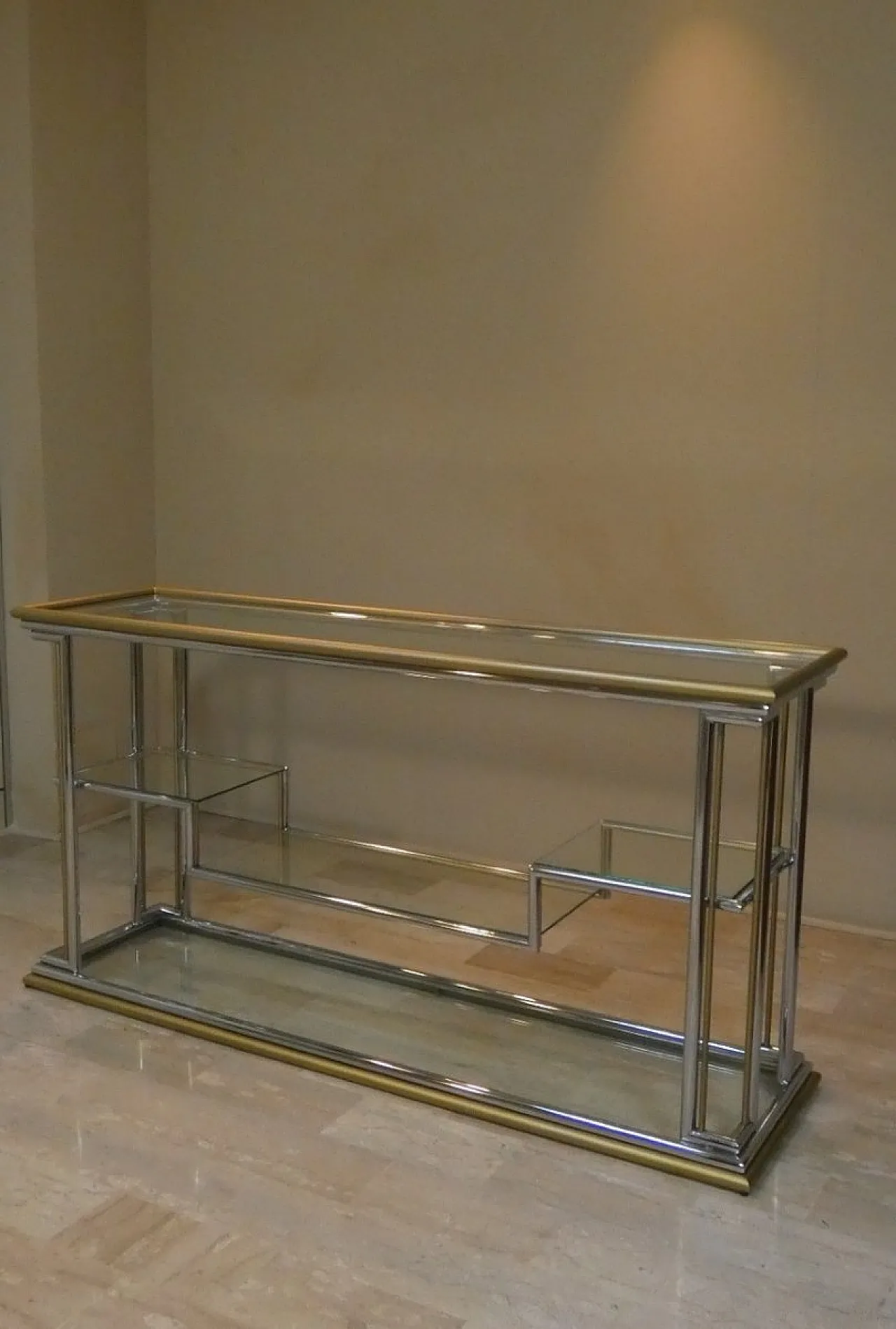 Hollywood Regency console table, Italy, 1970s 18