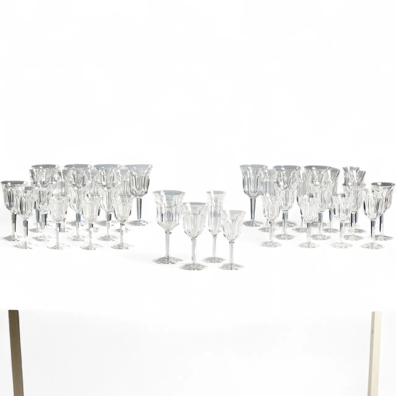 Baccarat Manufacture stemware service, 20th century 10