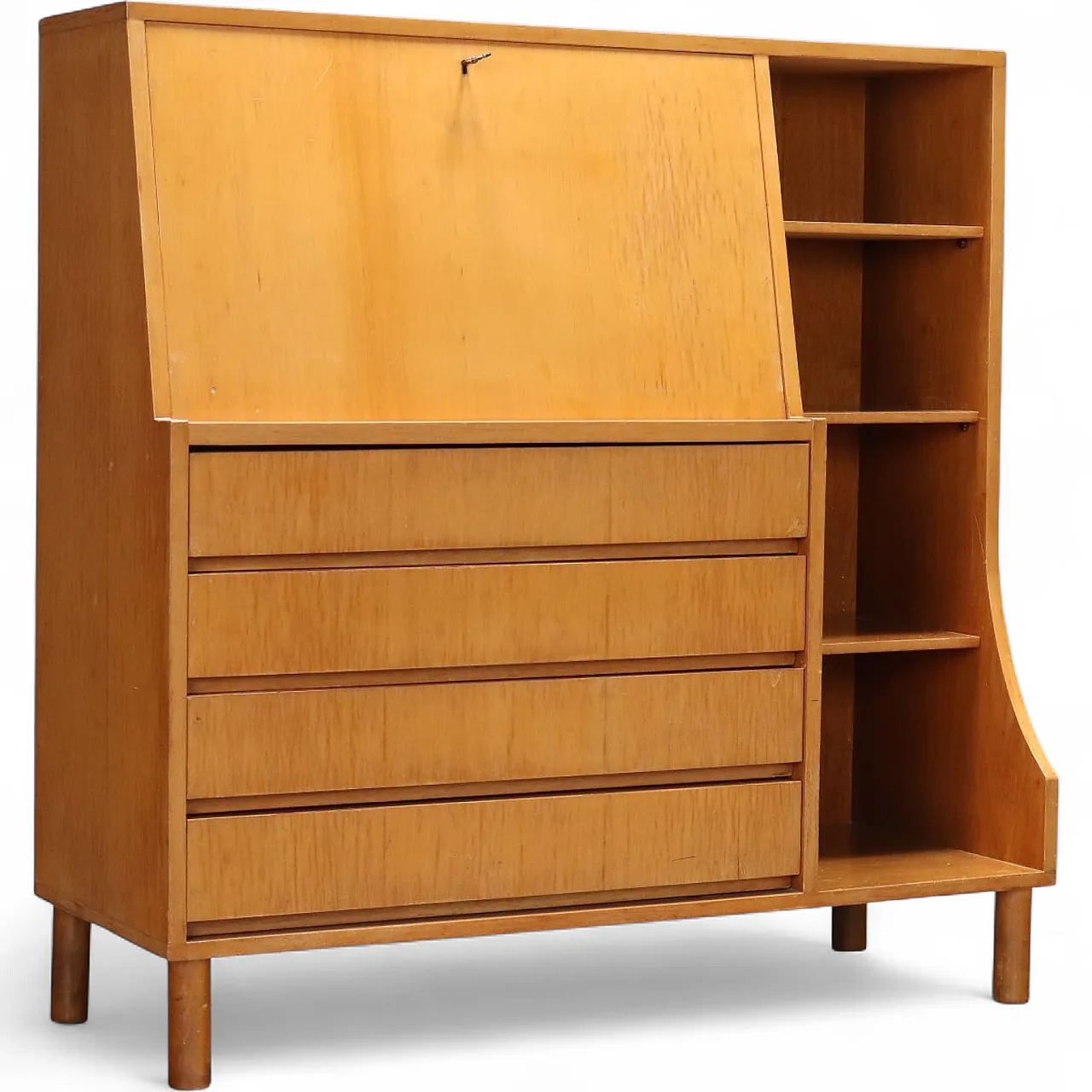 Furniture in maple with flap, 1960s 10