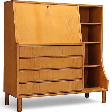 Furniture in maple with flap, 1960s