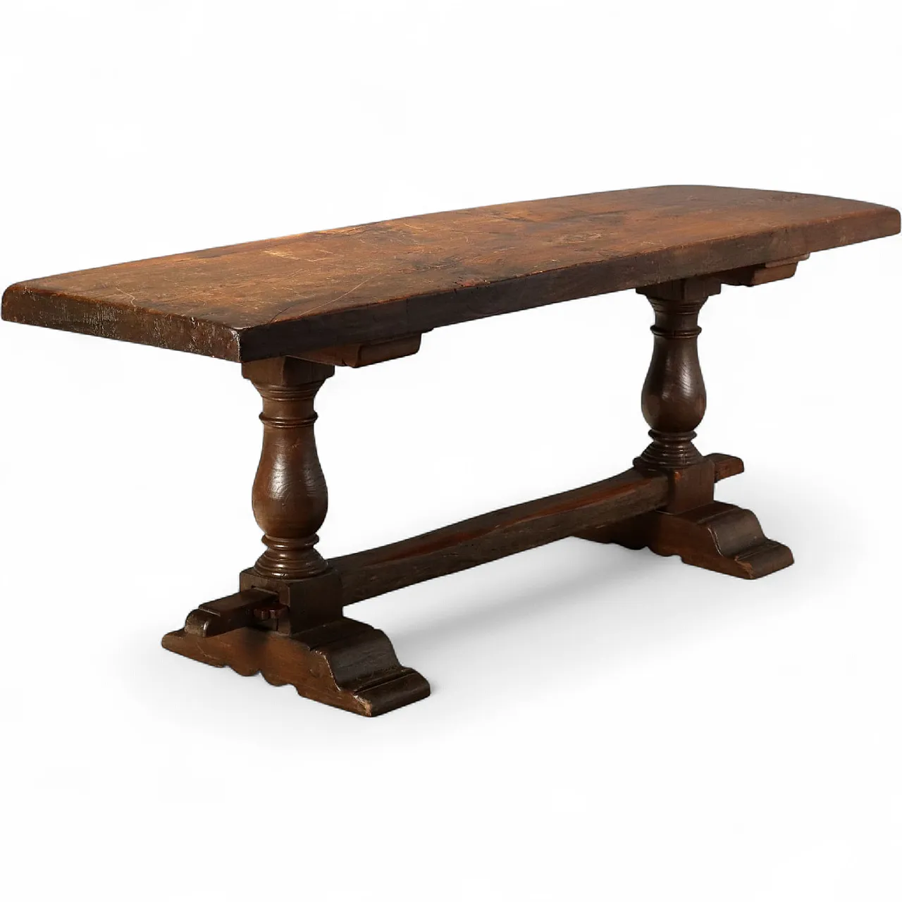 Chestnut table, late 19th century 9