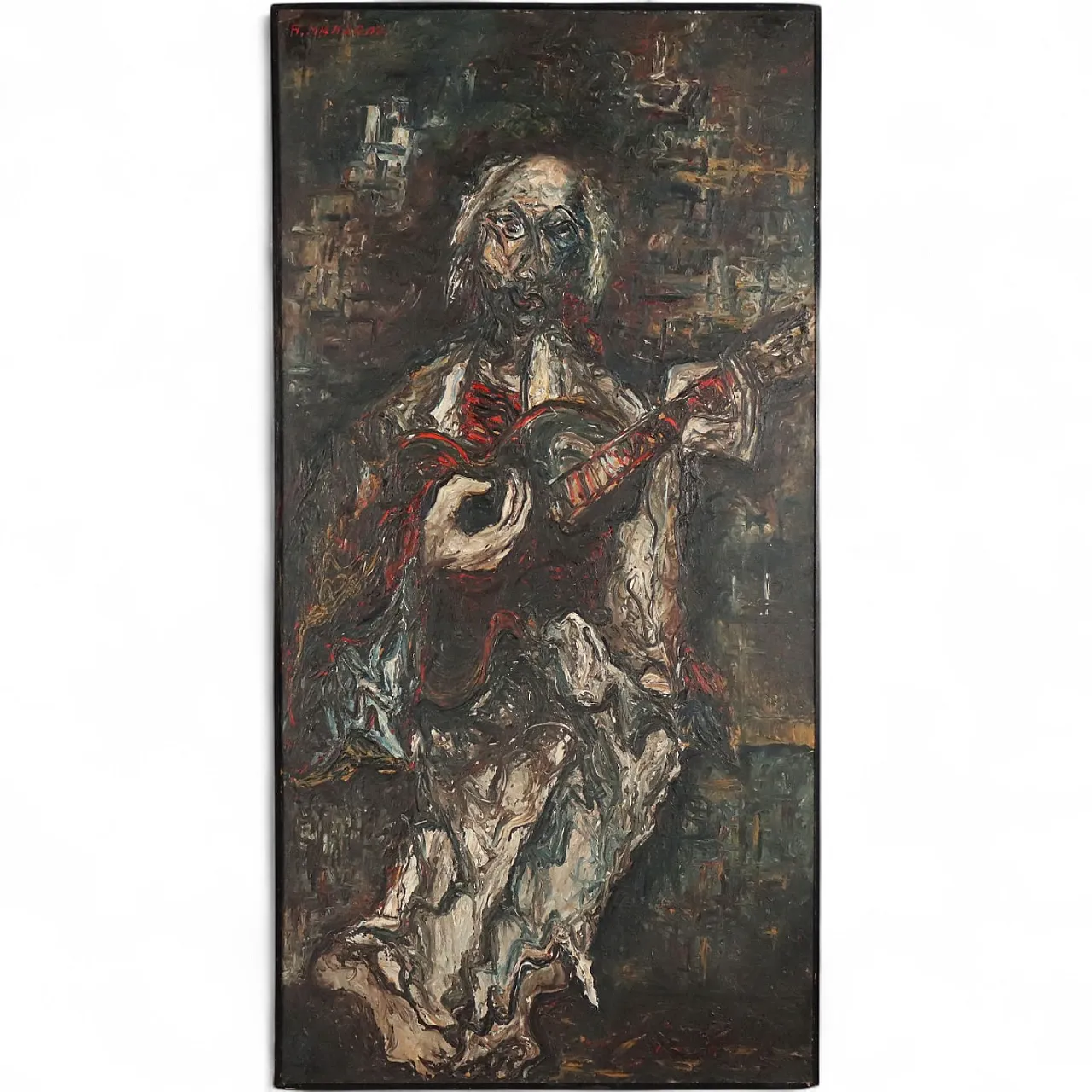 Guitar Player by Antonio Manzoni, 20th century 11