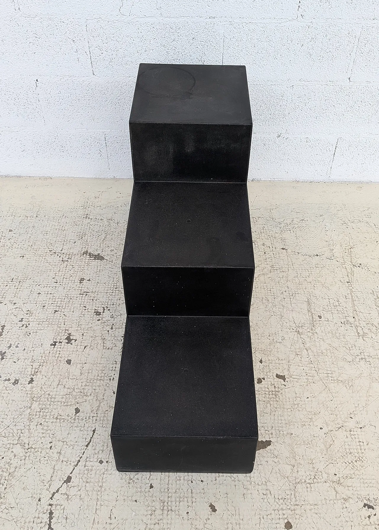 Scala module low table pouf “Gli Scacchi” by Mario Bellini C&B Italia 6