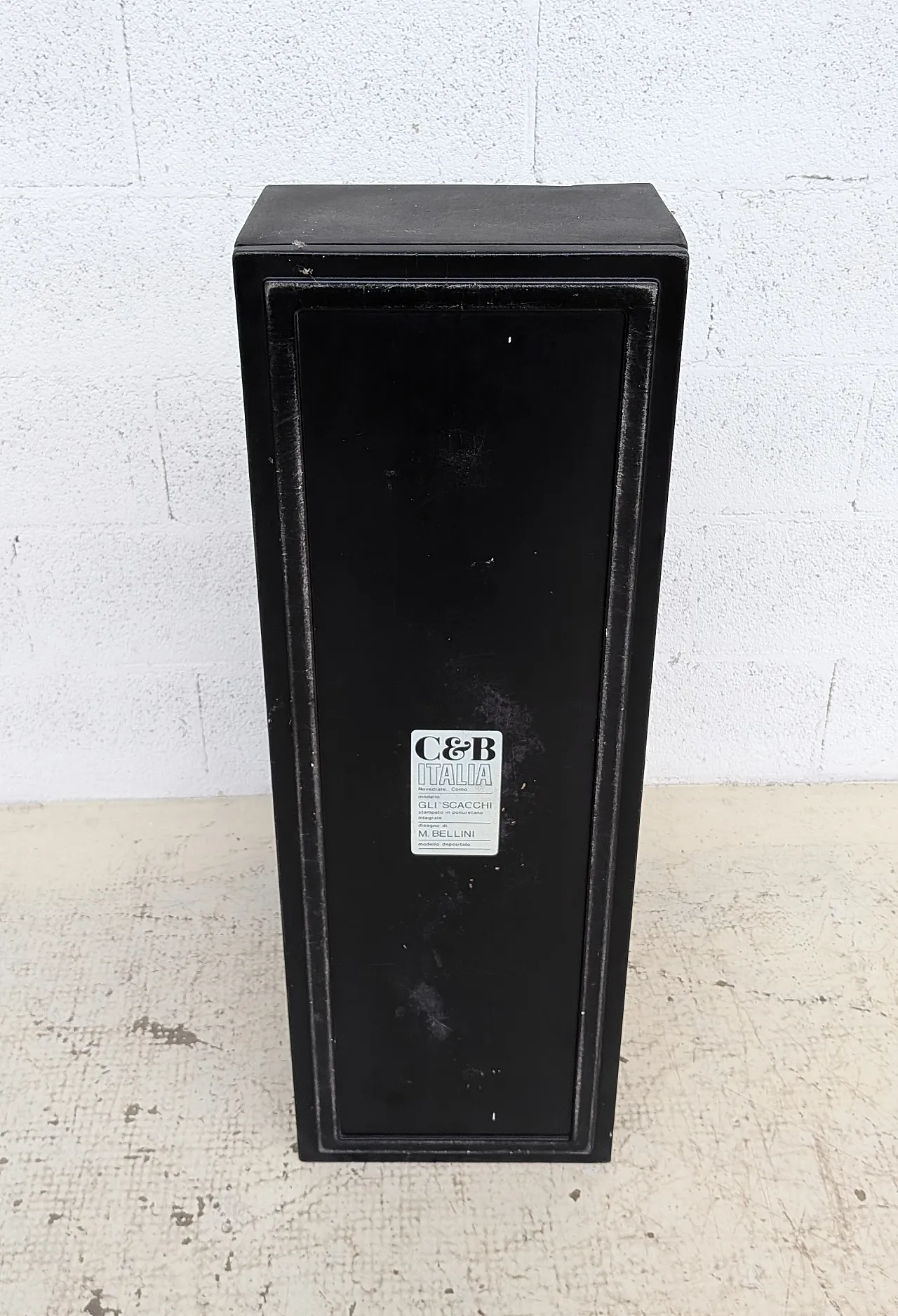 Scala module low table pouf “Gli Scacchi” by Mario Bellini C&B Italia 7