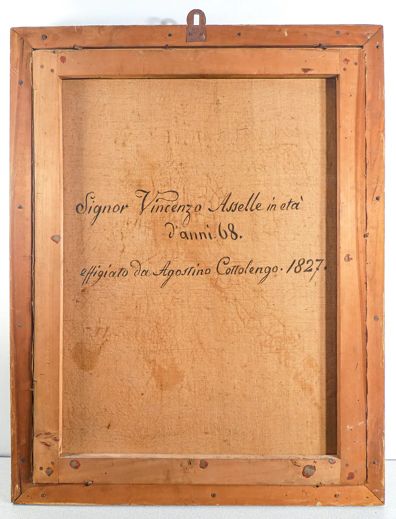 Mr. Vincenzo Asselle by Agostino Cottolengo, 19th century 9