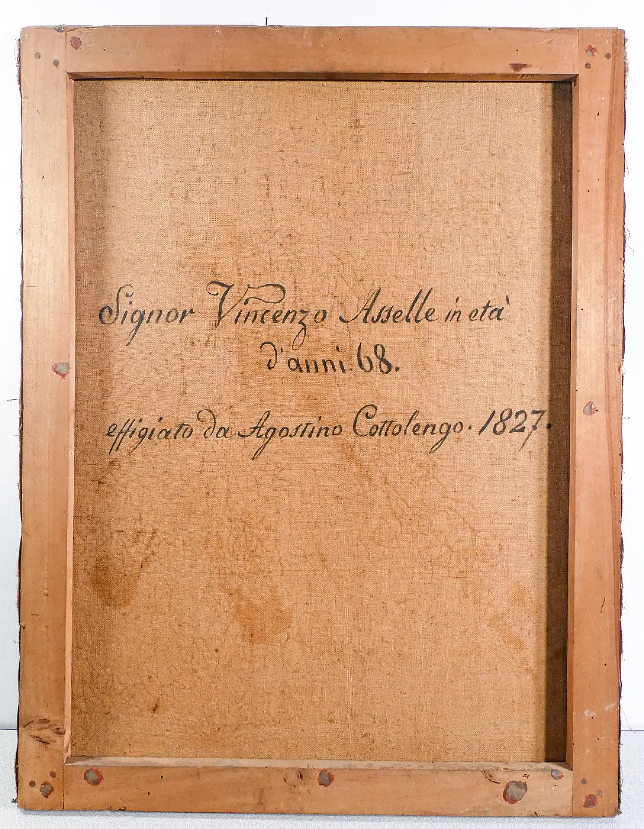 Mr. Vincenzo Asselle by Agostino Cottolengo, 19th century 12