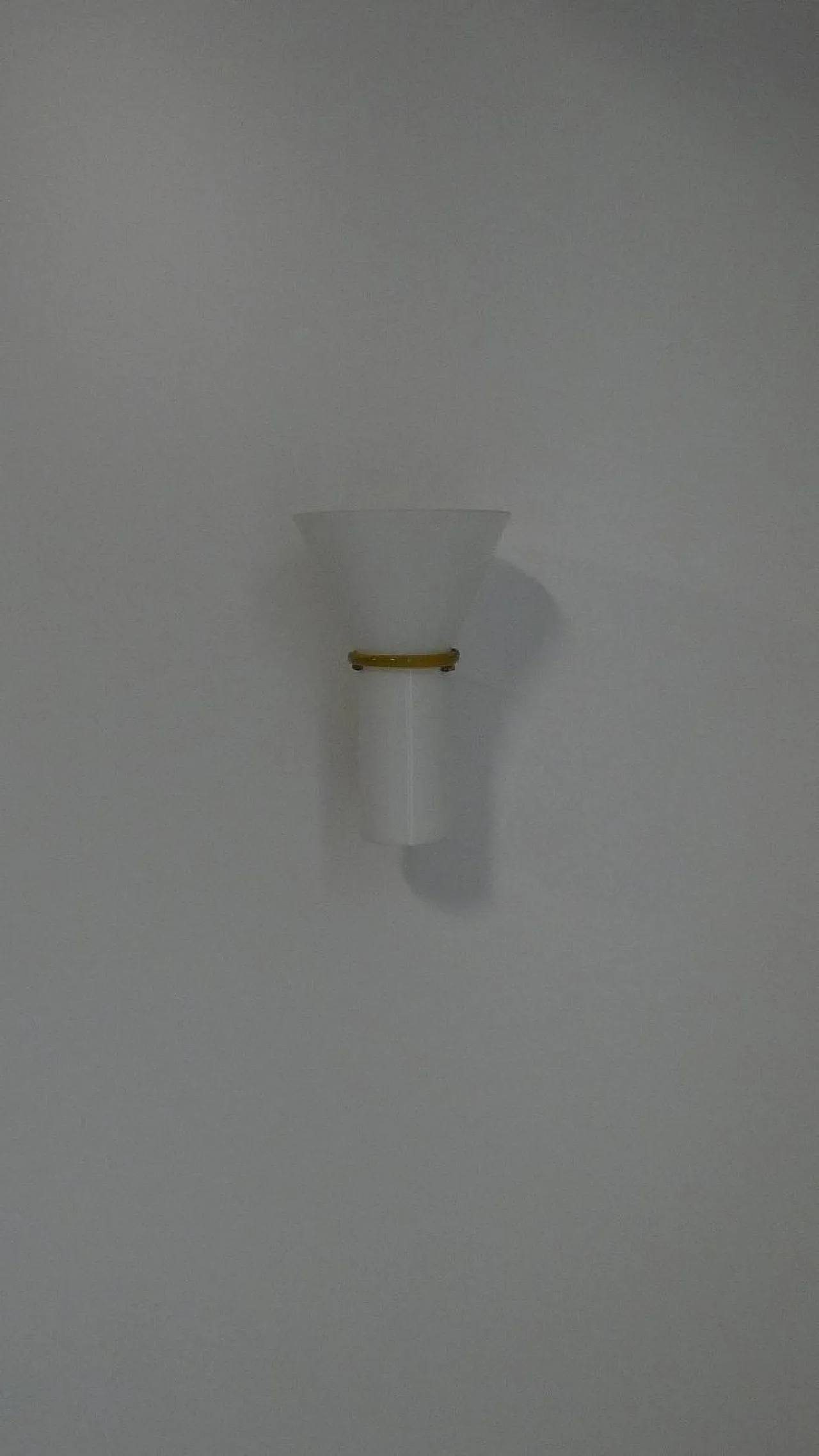 Murano glass wall lamp from Leucos, Italy, 1970s 8