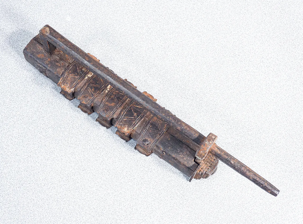 3 Iron locks, 19th century 4