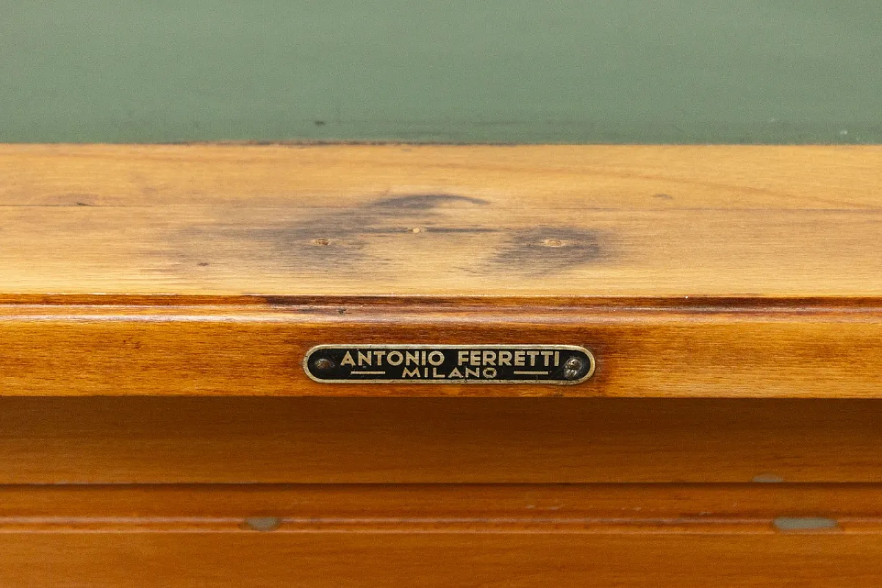 Antonio Ferretti center desk, 1950s 17