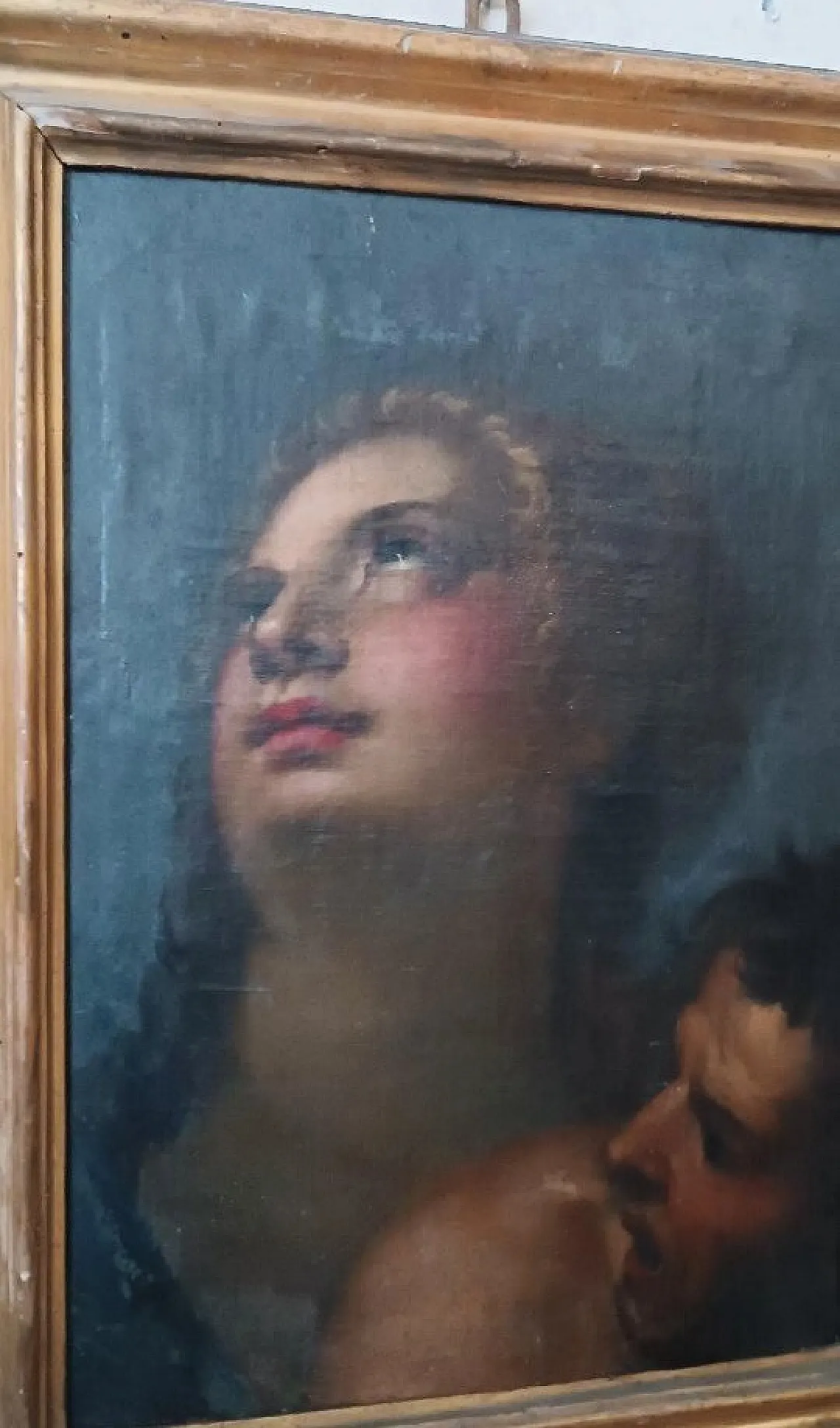 Portrait of two figures, oil on canvas, Italian school, 17th century 10