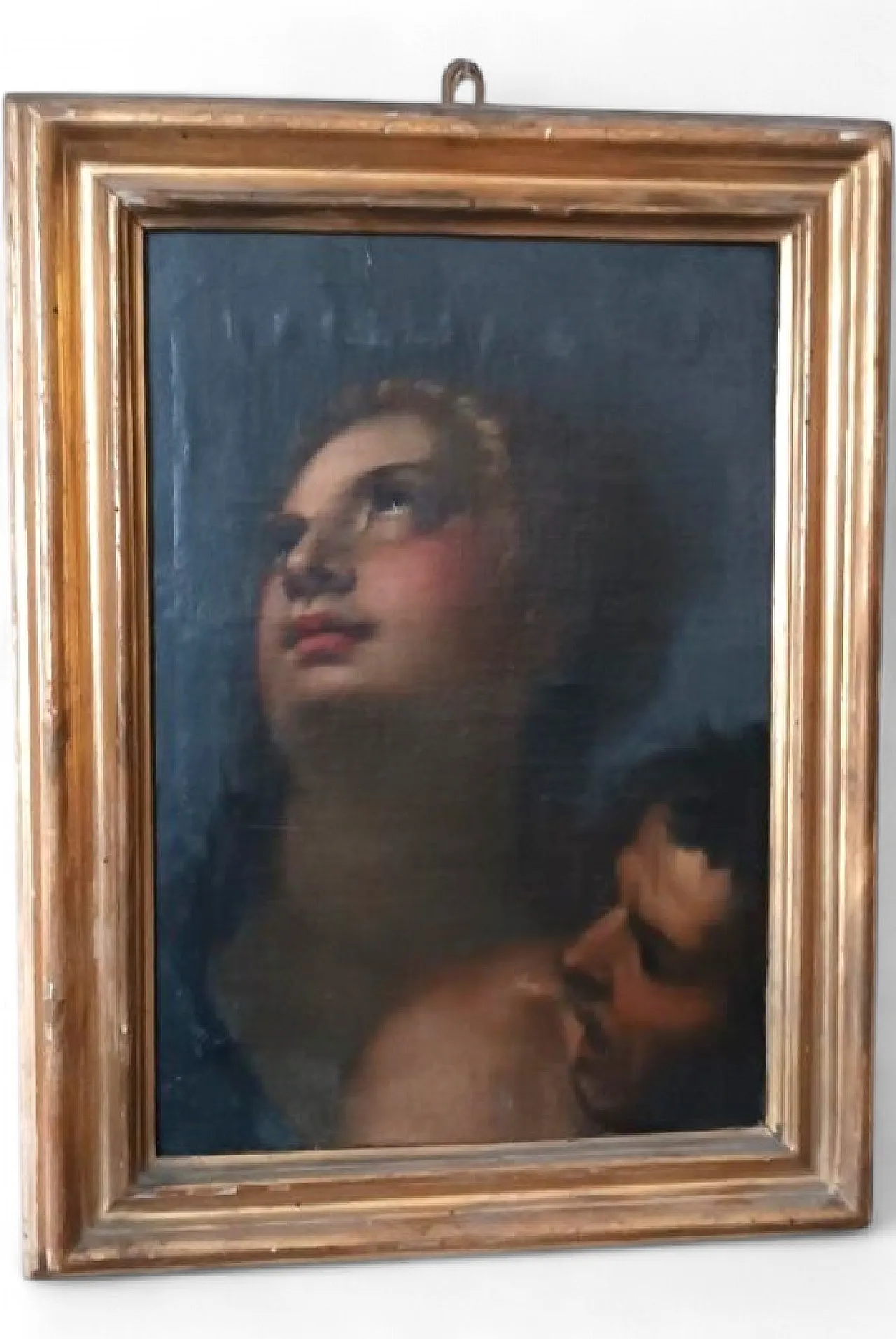 Portrait of two figures, oil on canvas, Italian school, 17th century 12
