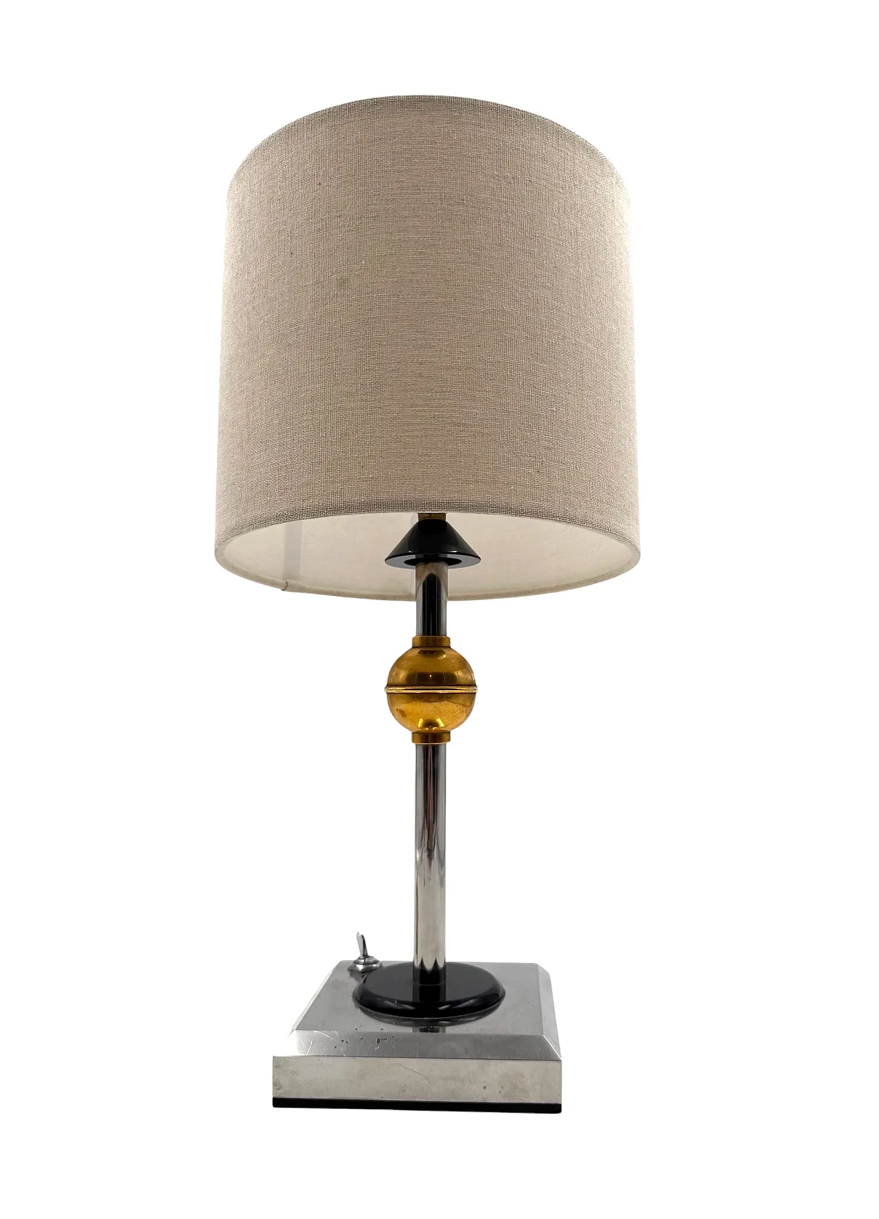 Art Deco style Bakelite table lamp, France, 1980s 4
