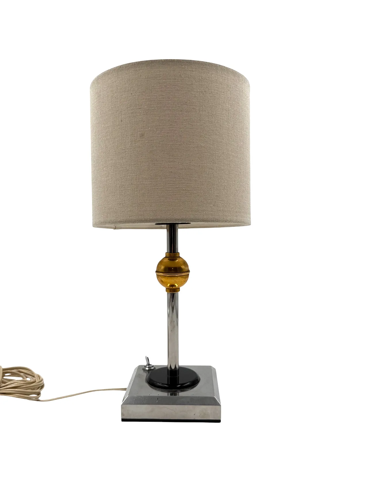 Art Deco style Bakelite table lamp, France, 1980s 5