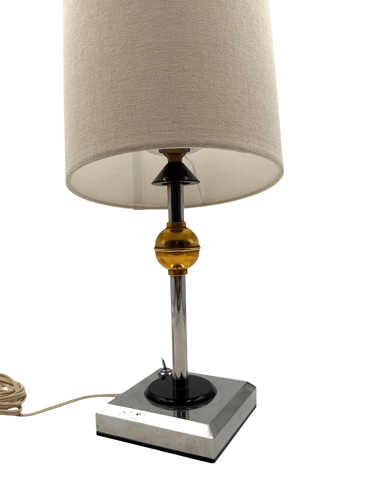 Art Deco style Bakelite table lamp, France, 1980s 6