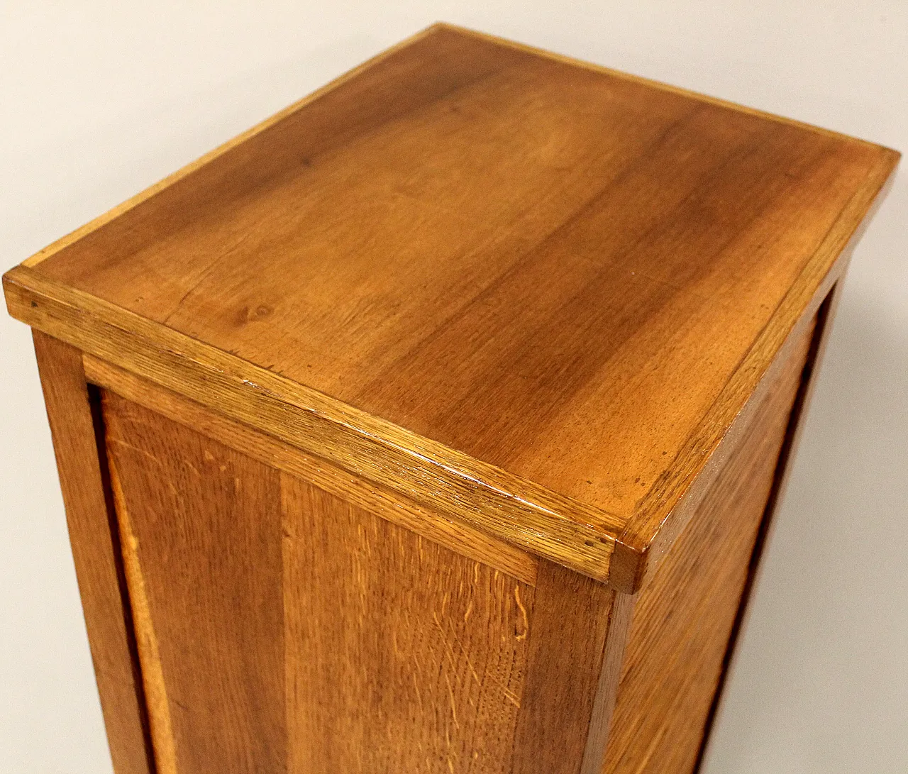 Filing cabinet with oak archive filing shutter, early 1900s 7