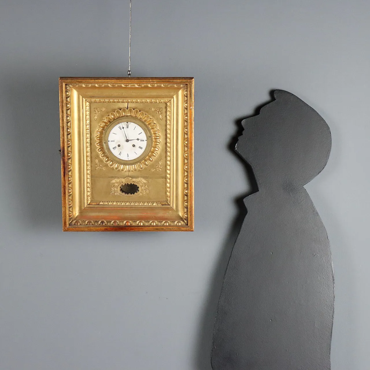 Wall clock, 19th century 2