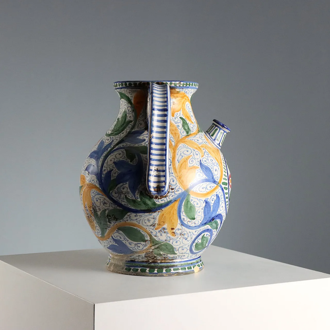 Majolica amphora, 20th century 6