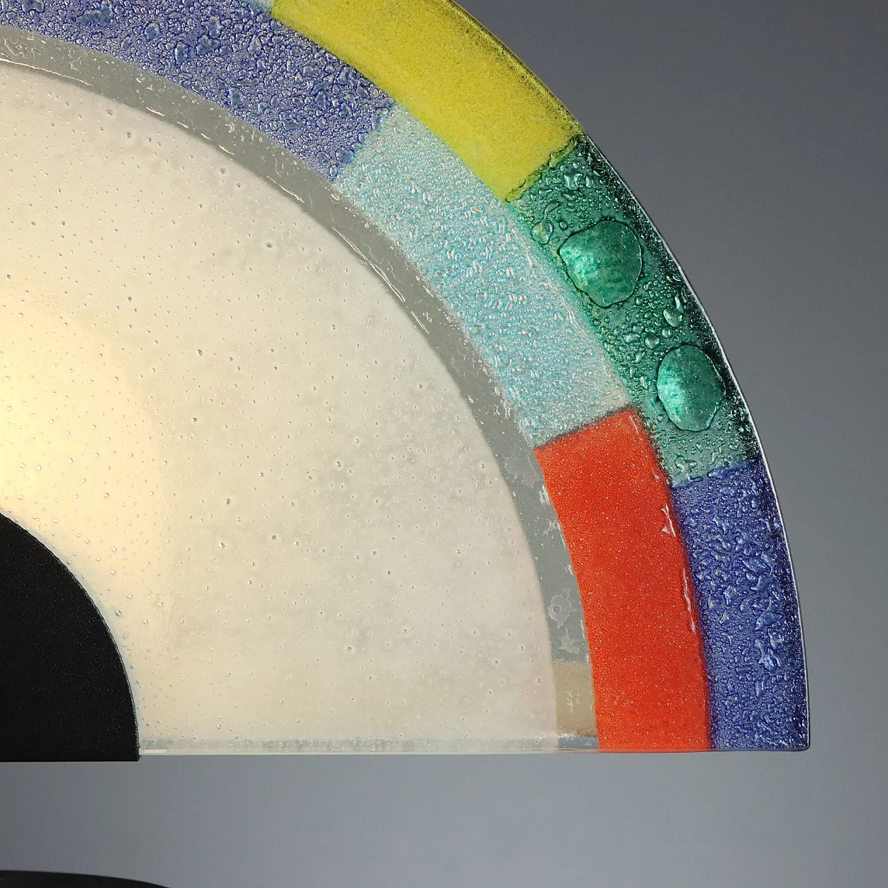 Murano glass table lamp, 1980s 3