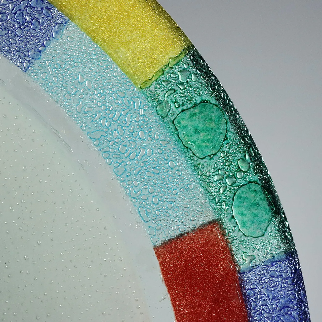 Murano glass table lamp, 1980s 8