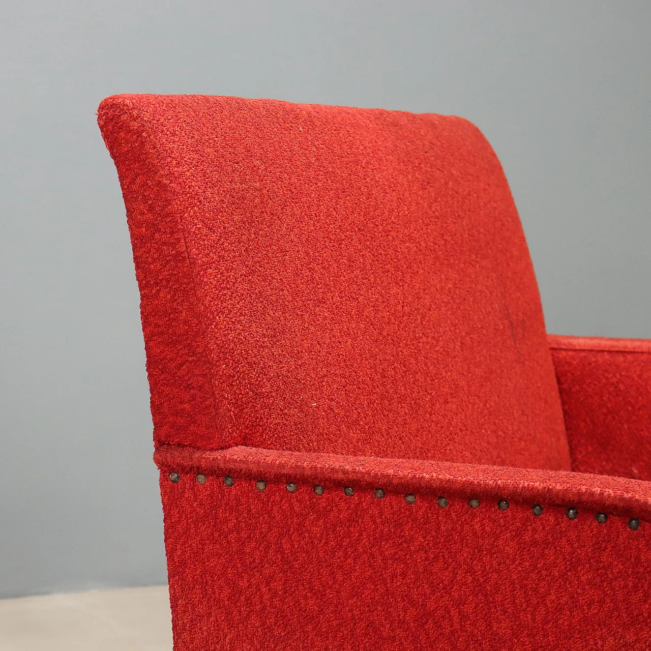 Sofa in fabric with metal legs, 1960s 4