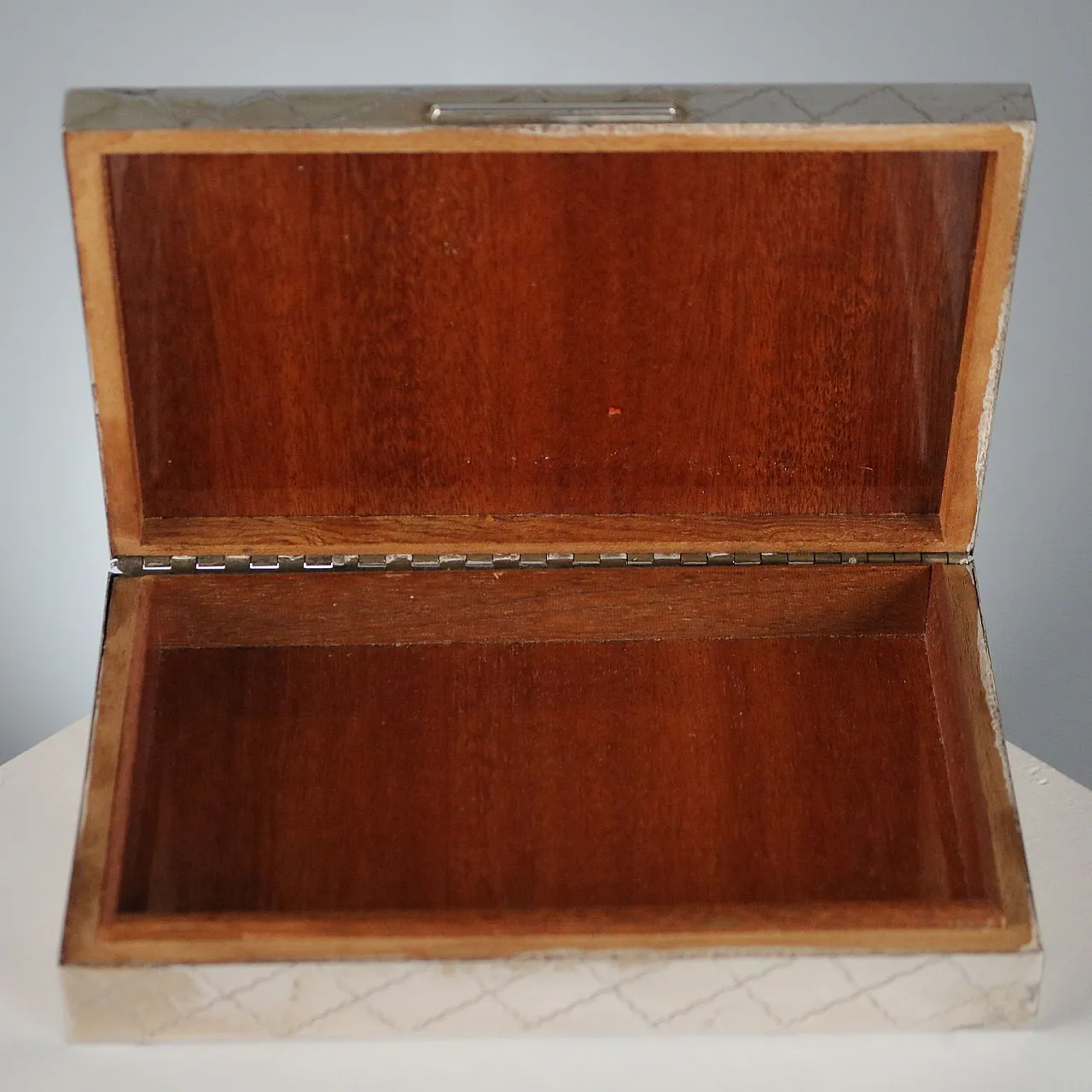 Morandi Irma Florence silver box, 20th century 3