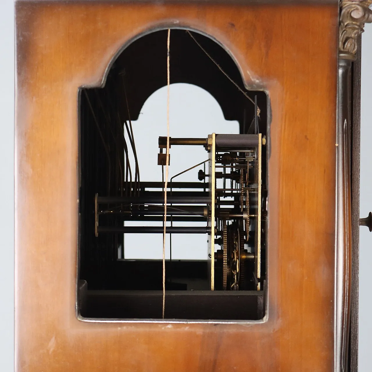 Walt pendulum clock in painted wood, 20th century 9