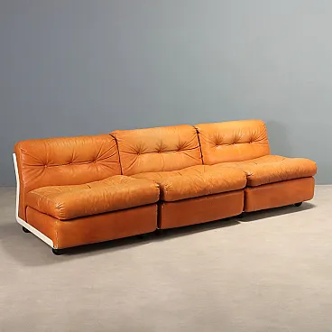 3 Amanta armchairs by Mario Bellini, 20th century