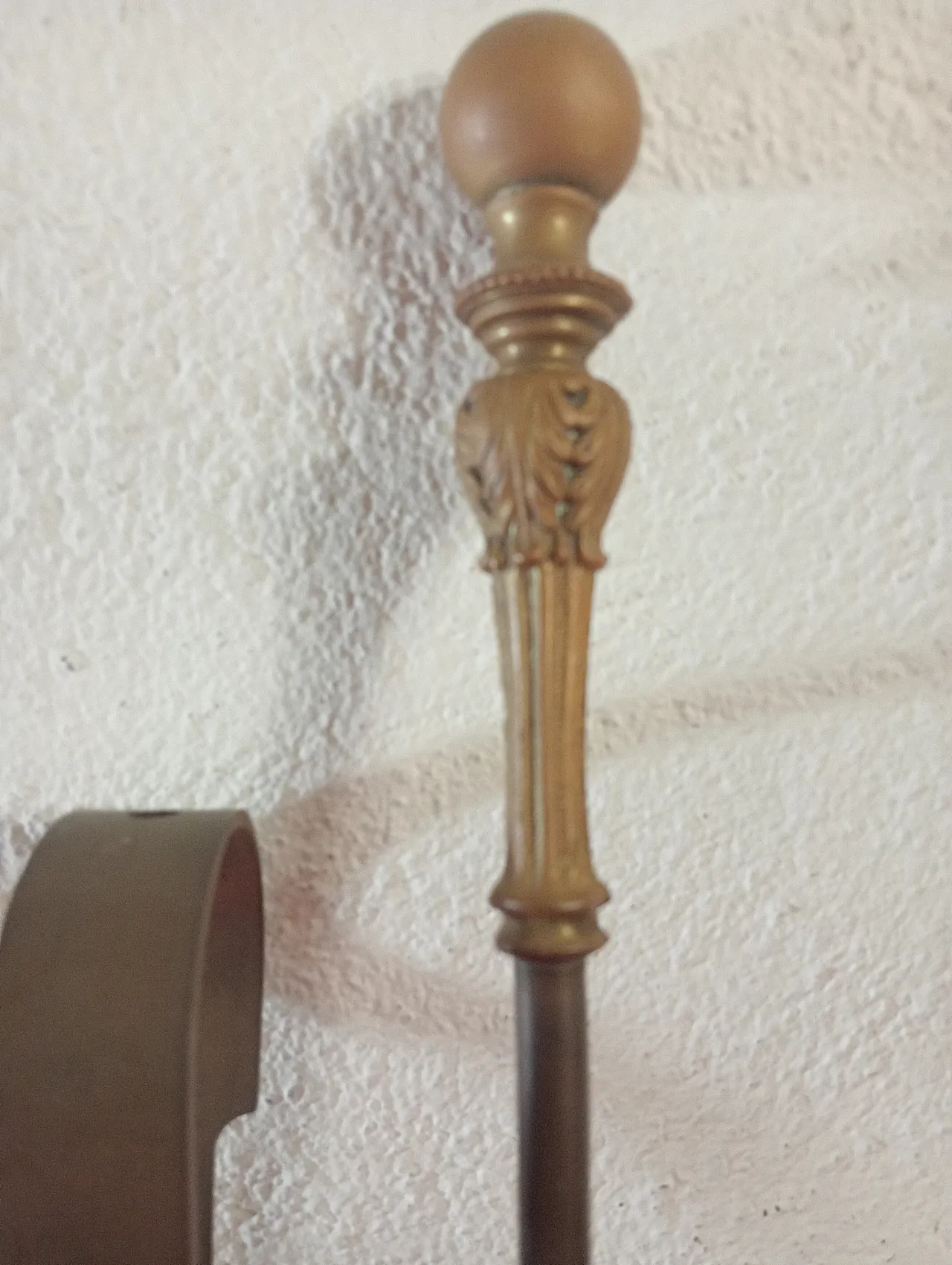 George III style brass fireplace set, 1950s 8