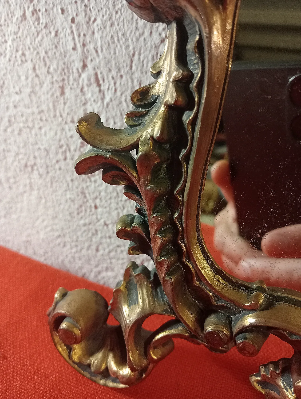 Coppia specchi Creazioni Roberta Wood Cimena Torino, anni '70 5