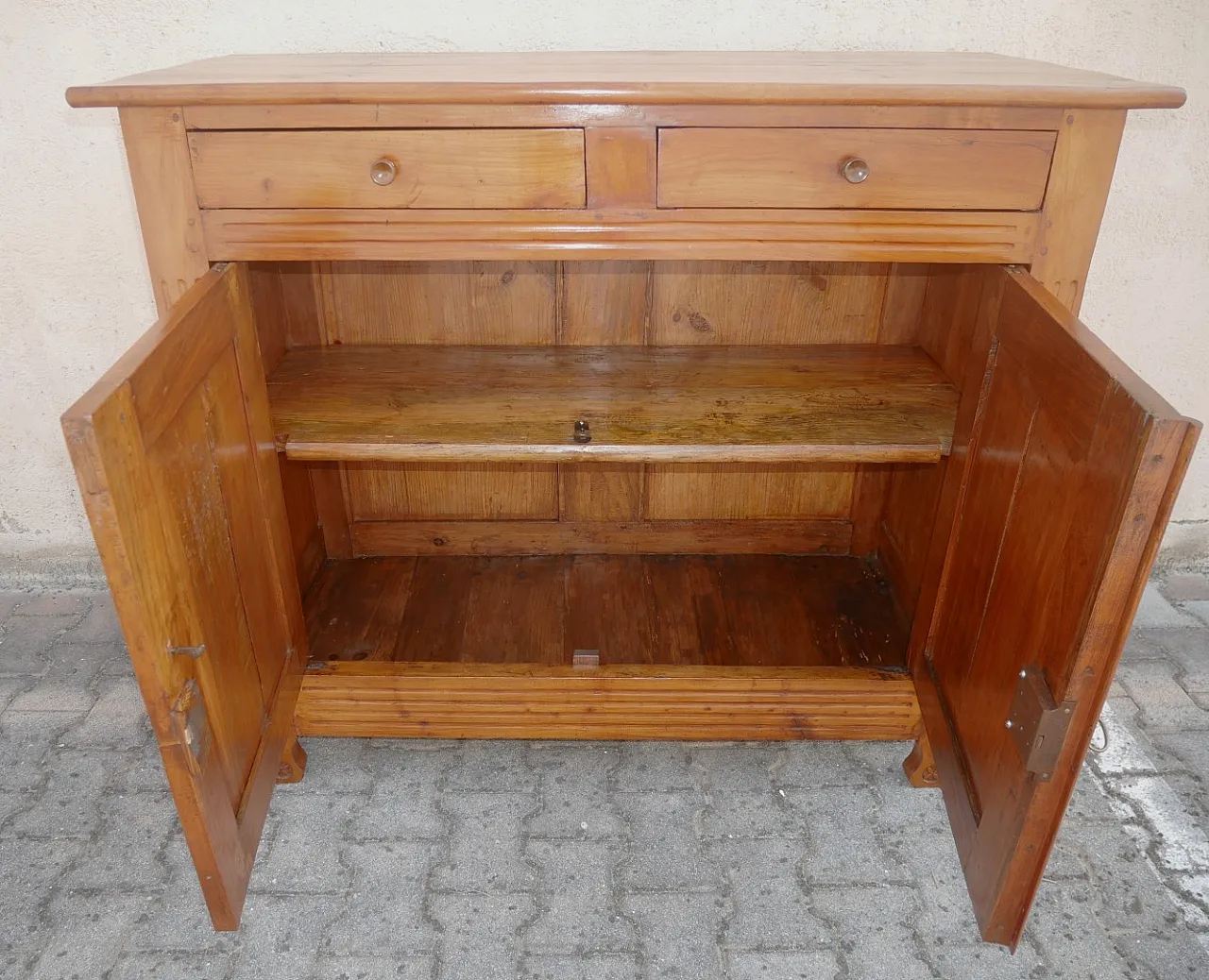 Credenza in ciliegio massello, meta '800 4
