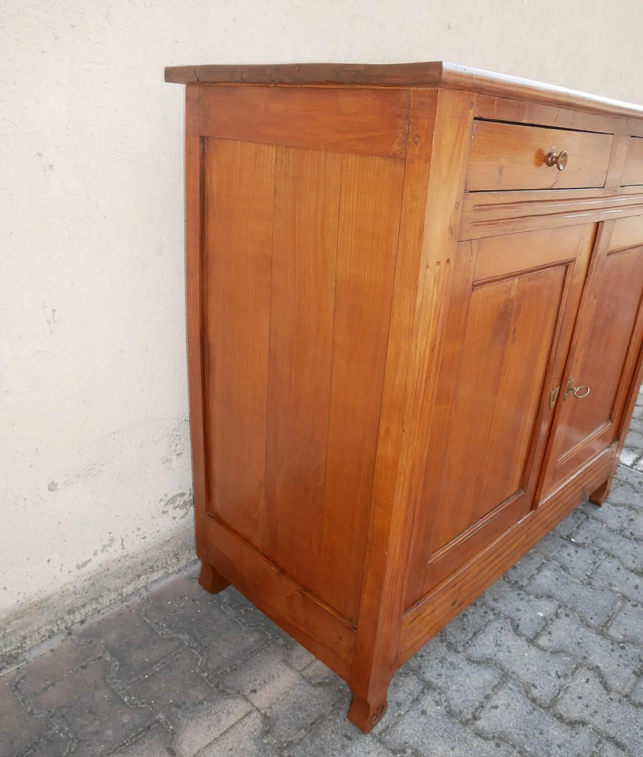 Credenza in ciliegio massello, meta '800 8