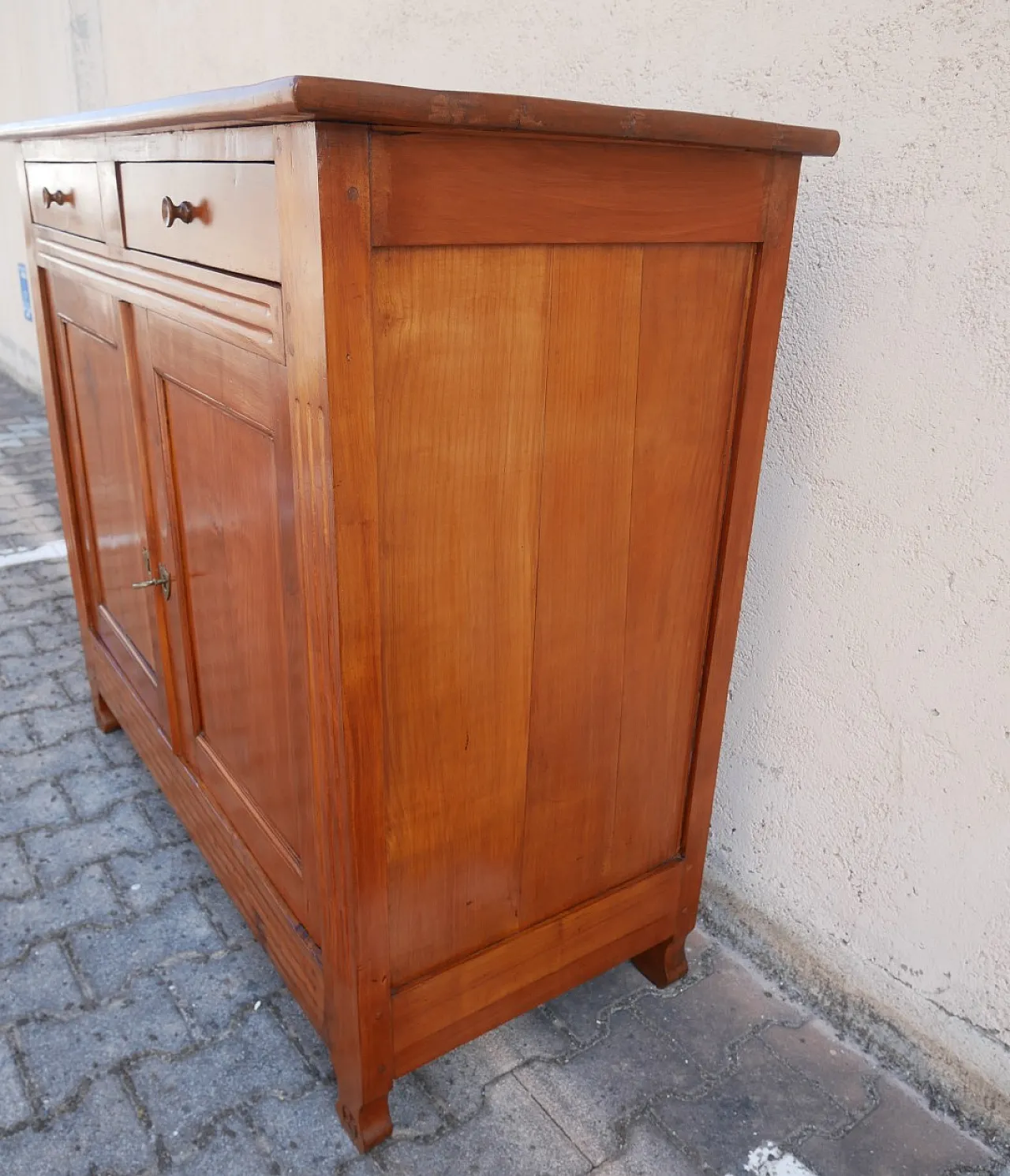 Credenza in ciliegio massello, meta '800 9