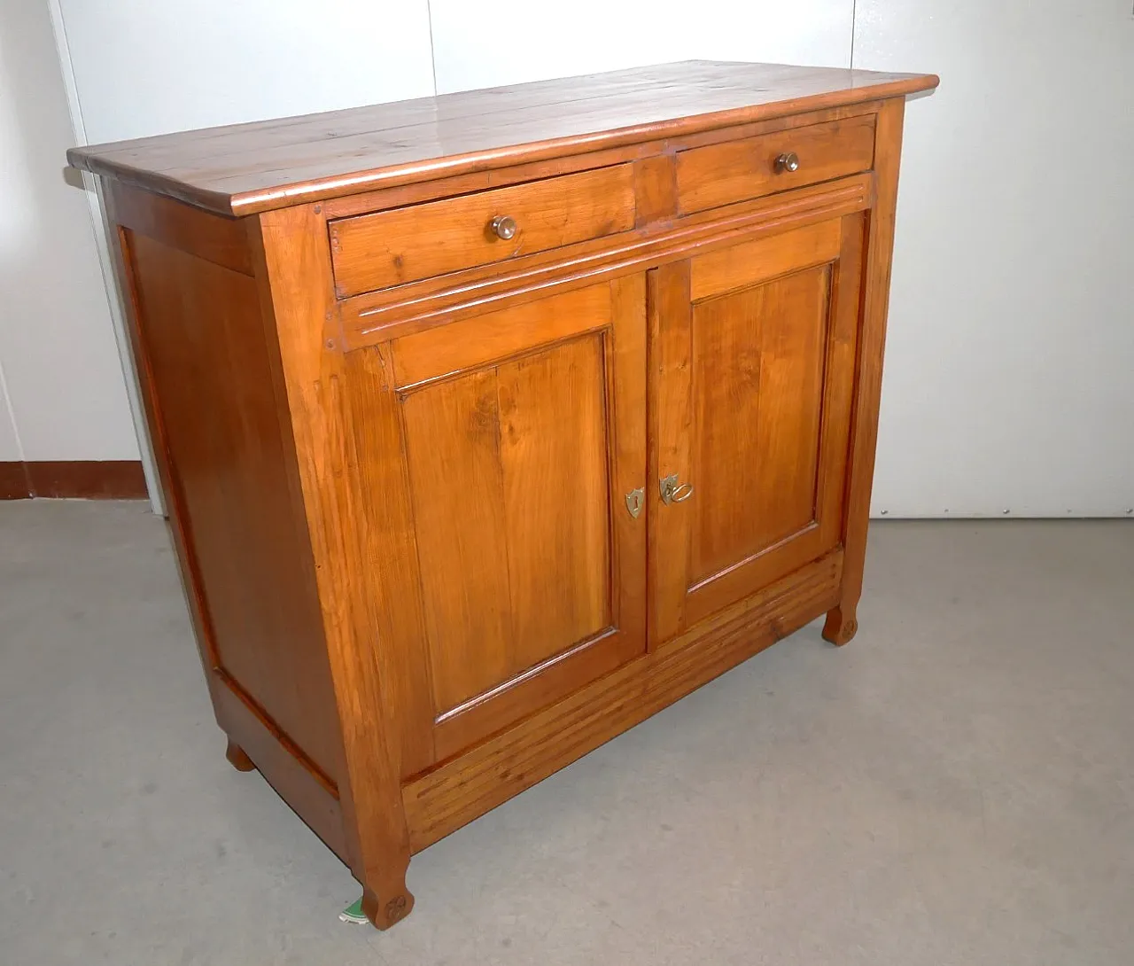 Credenza in ciliegio massello, meta '800 13