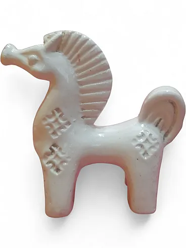 Cavallino riconducibile a manifatture Bitossi, anni '70