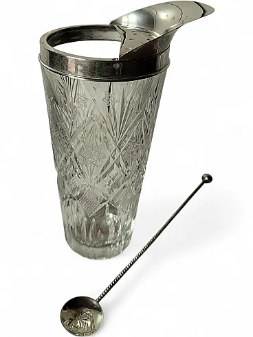 Crystal bar accessories, 60s
