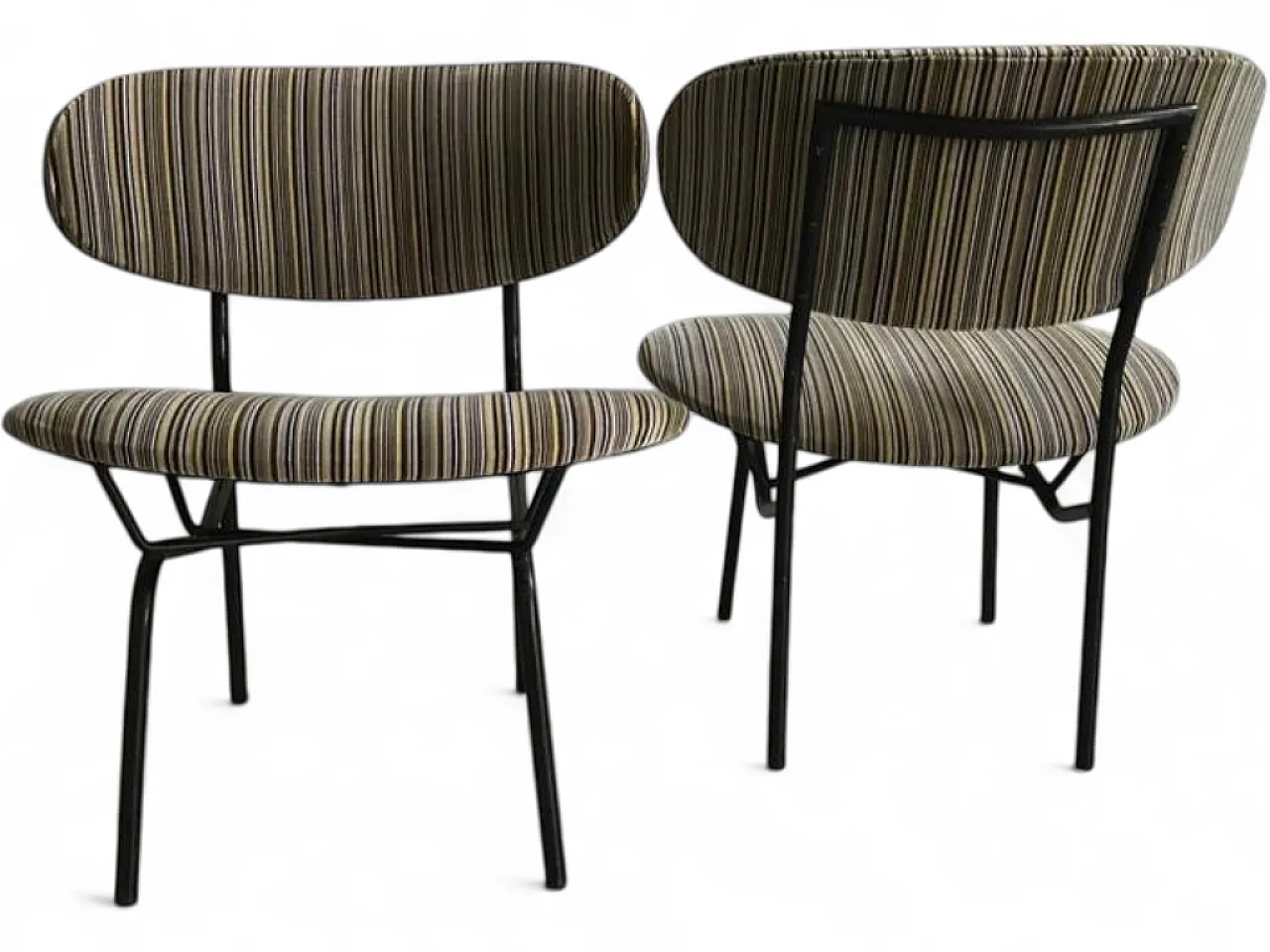 Pair of armchairs  by Gastone Rinaldi, 1950s 6