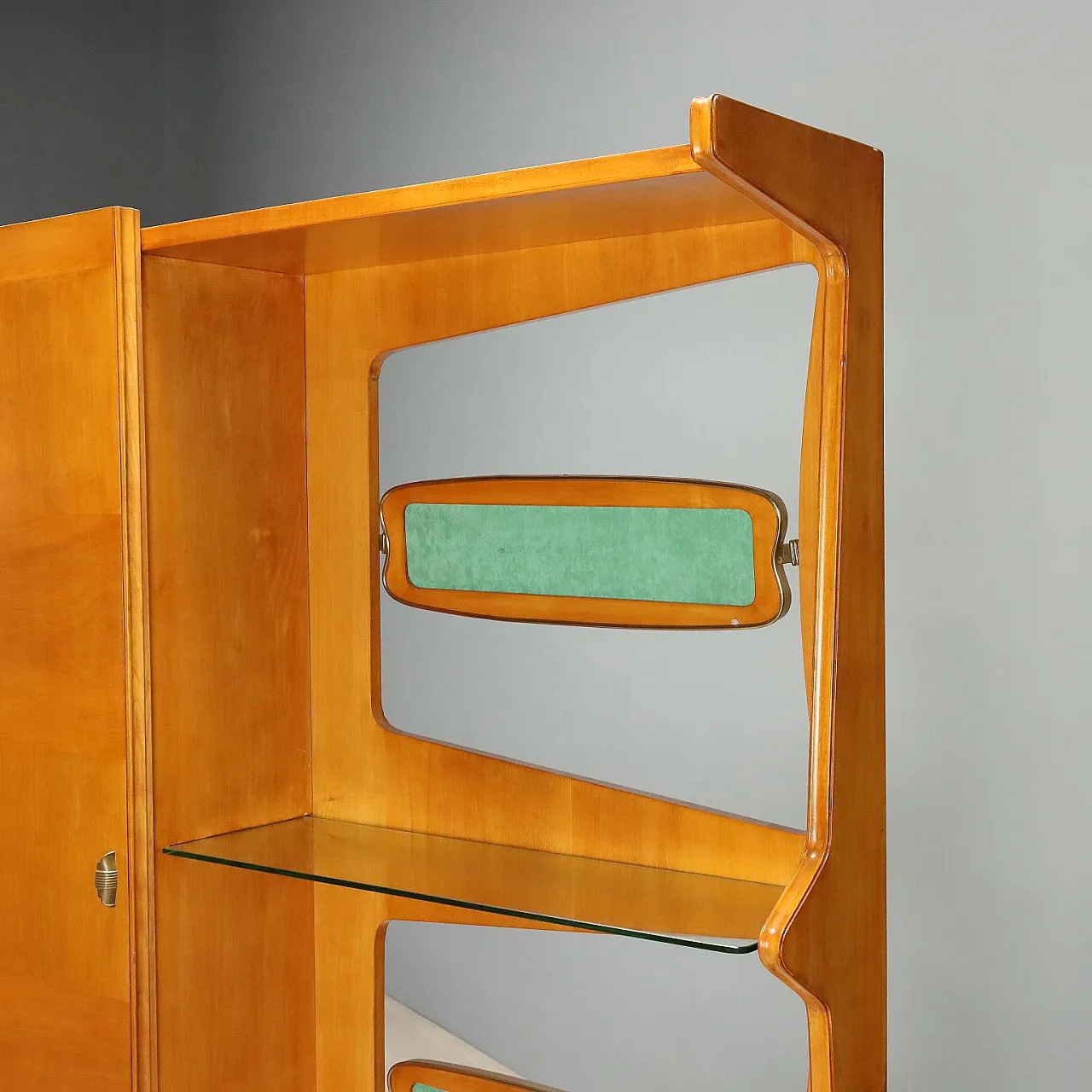 Entrance furniture with glass console, 1950s 8