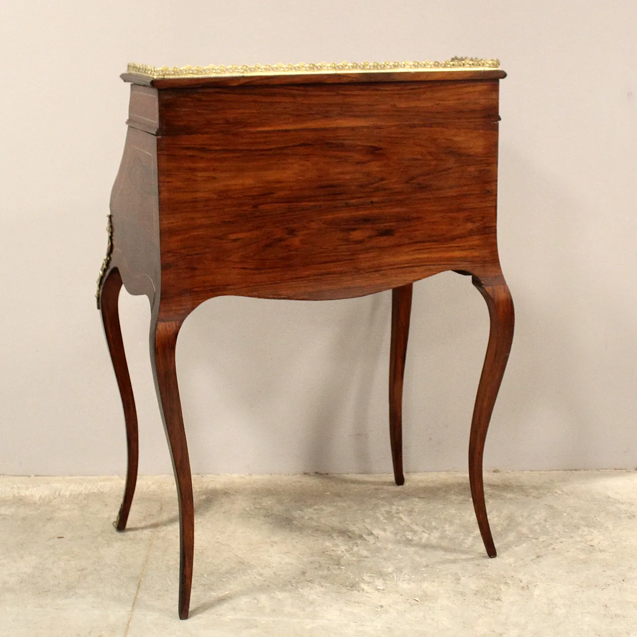Napoleon III inlaid desk flap from the 19th century 13