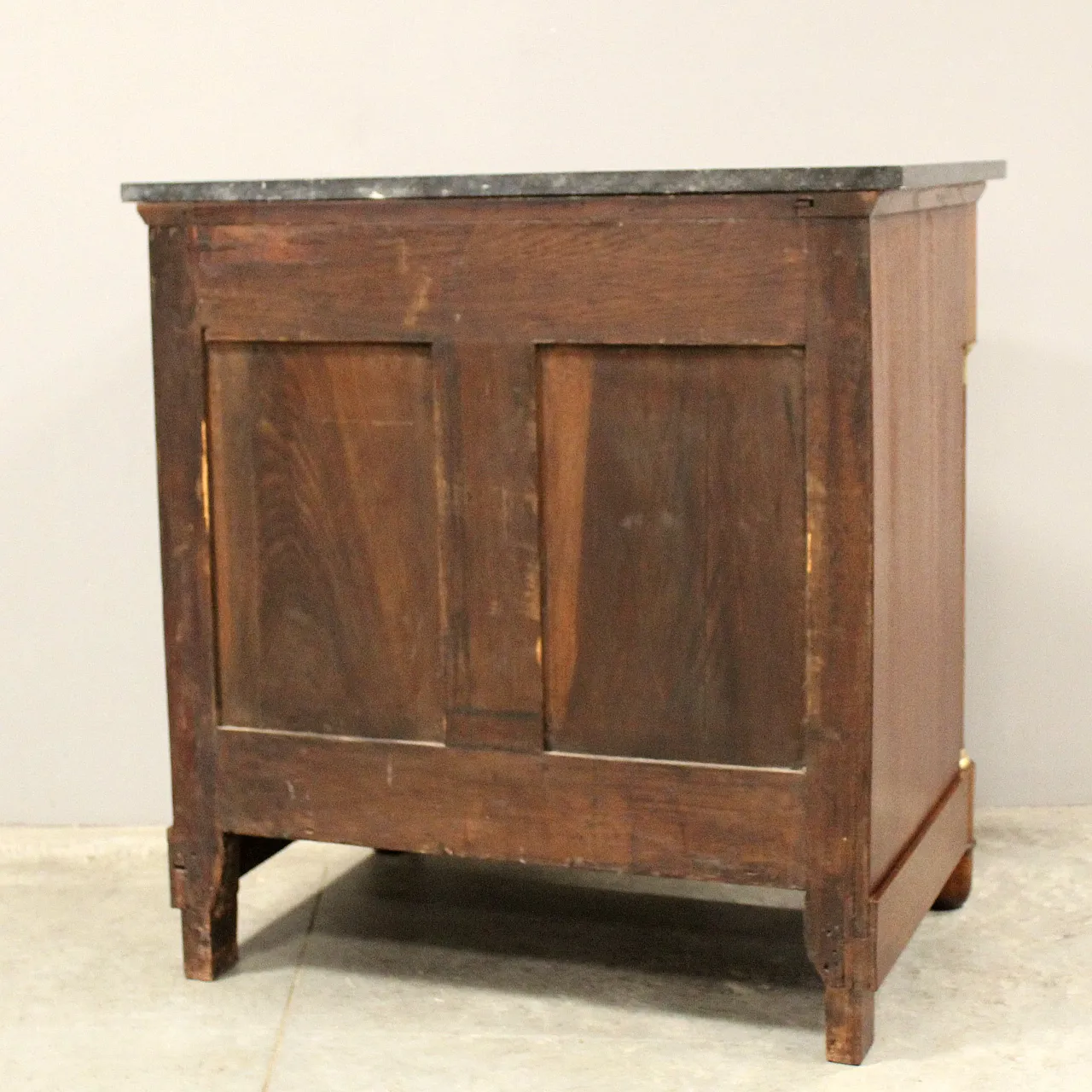 19th century Empire chest of drawers in mahogany 12