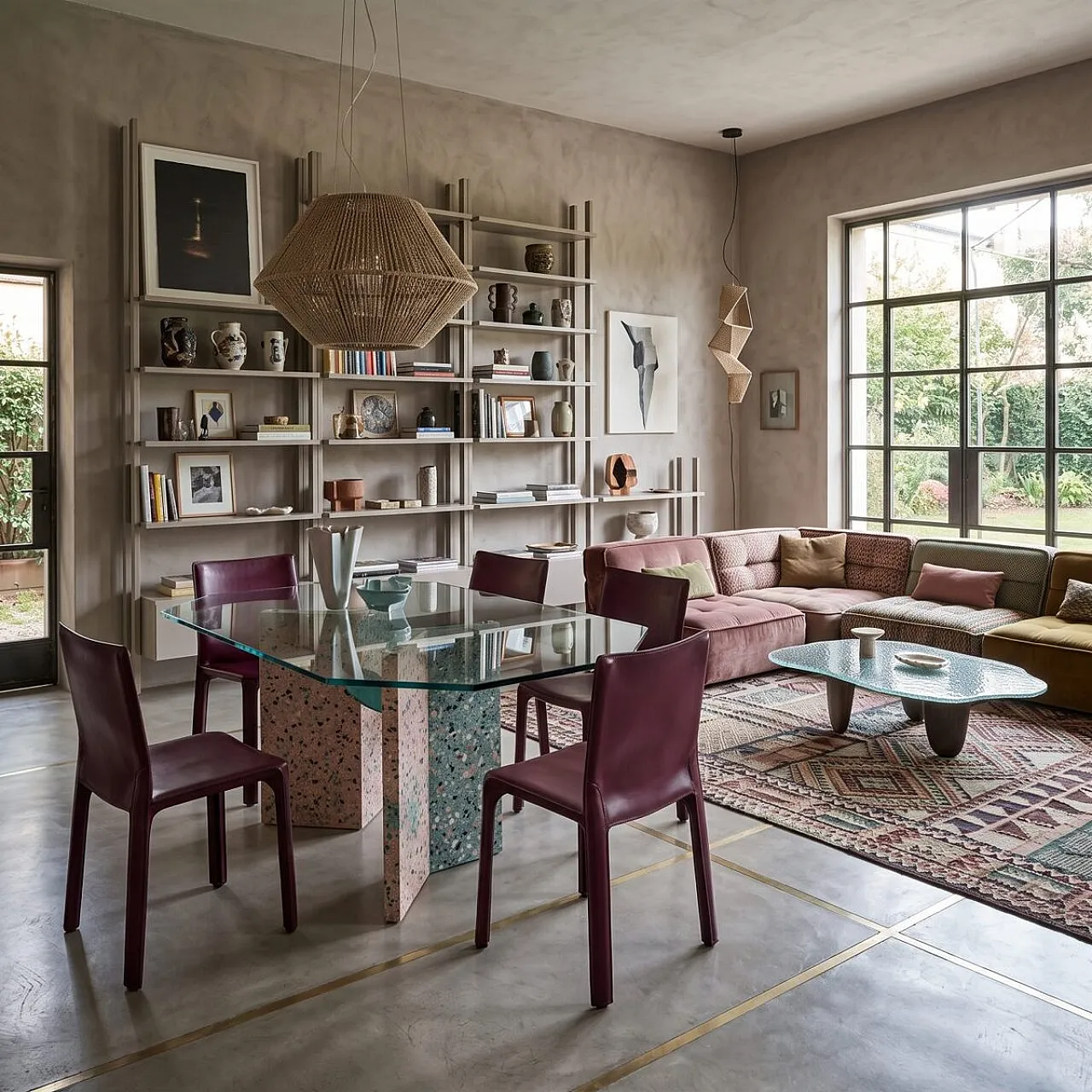 4 Cab 412 chairs in leather by Mario Bellini for Cassina, 1970s 2