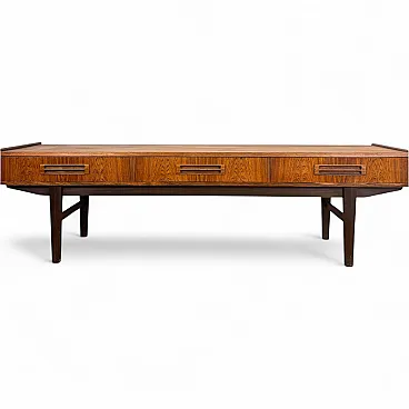 Low Danish sideboard in rosewood, 1960s