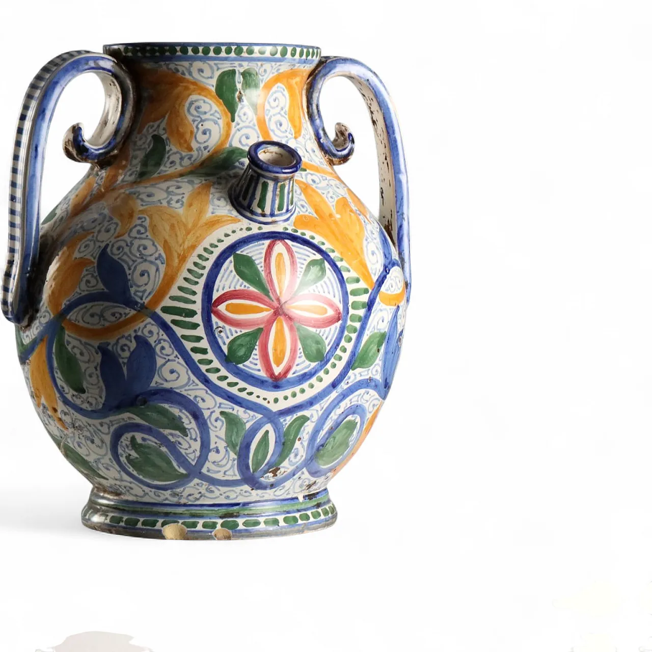 Majolica amphora, 20th century 11