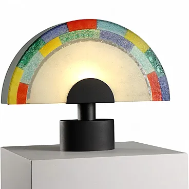 Murano glass table lamp, 1980s