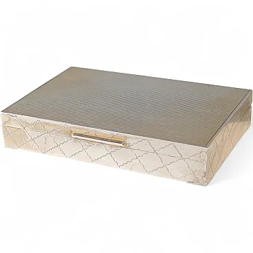 Morandi Irma Florence silver box, 20th century