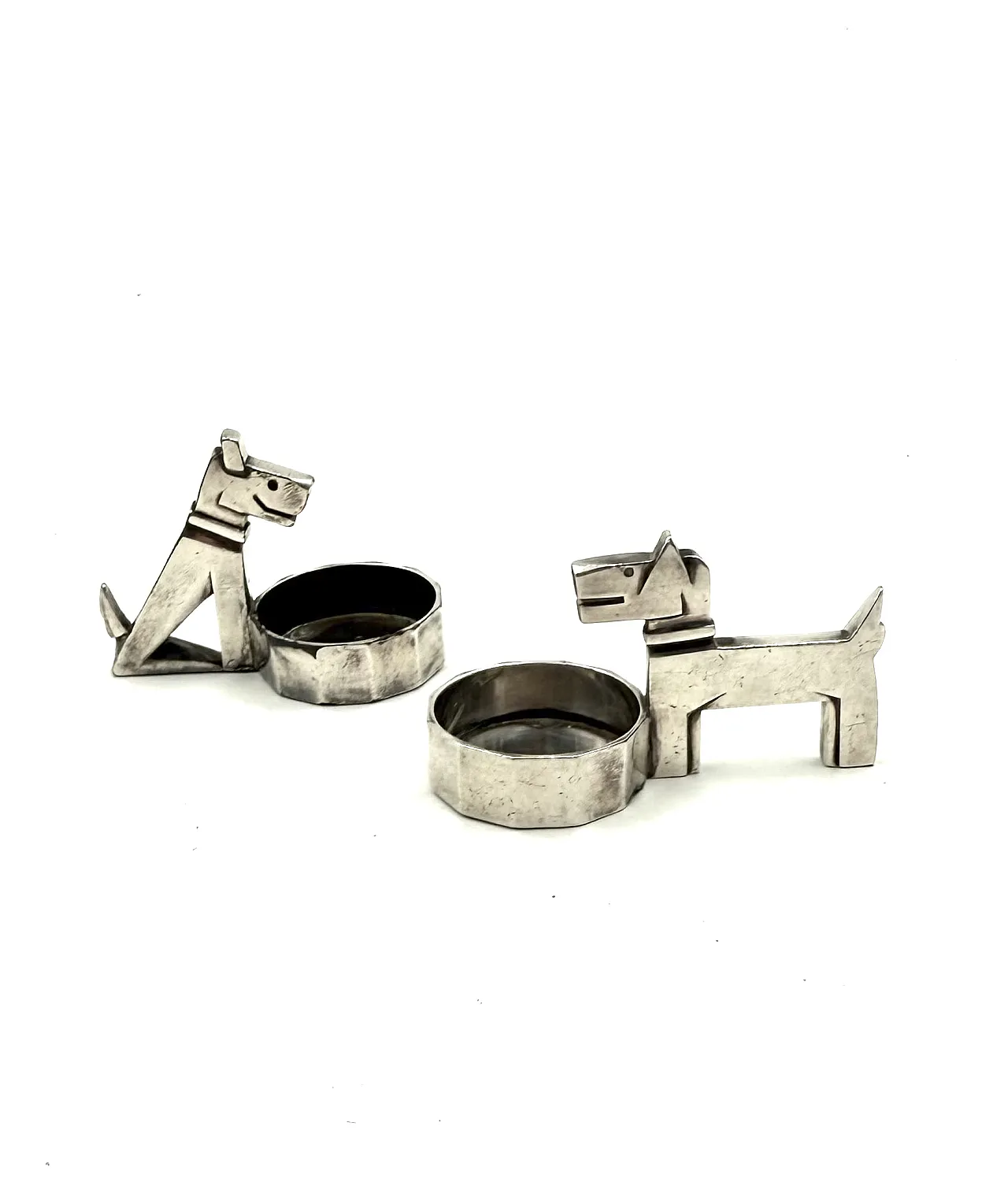 Art Deco salt and pepper set, Edouard Sandoz, Christolfe France 1930 3