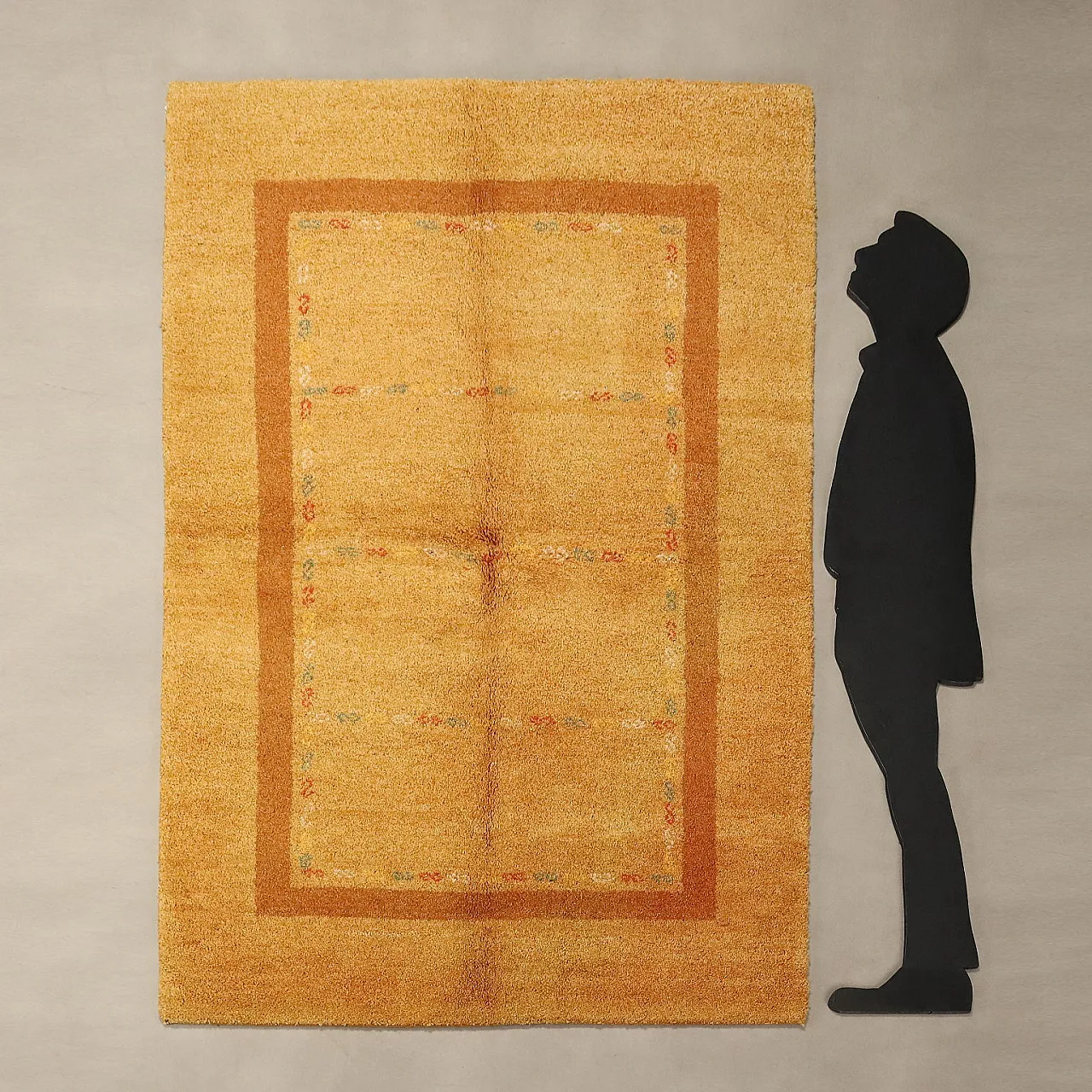 Gabbeh rug in cotton, 20th century 2