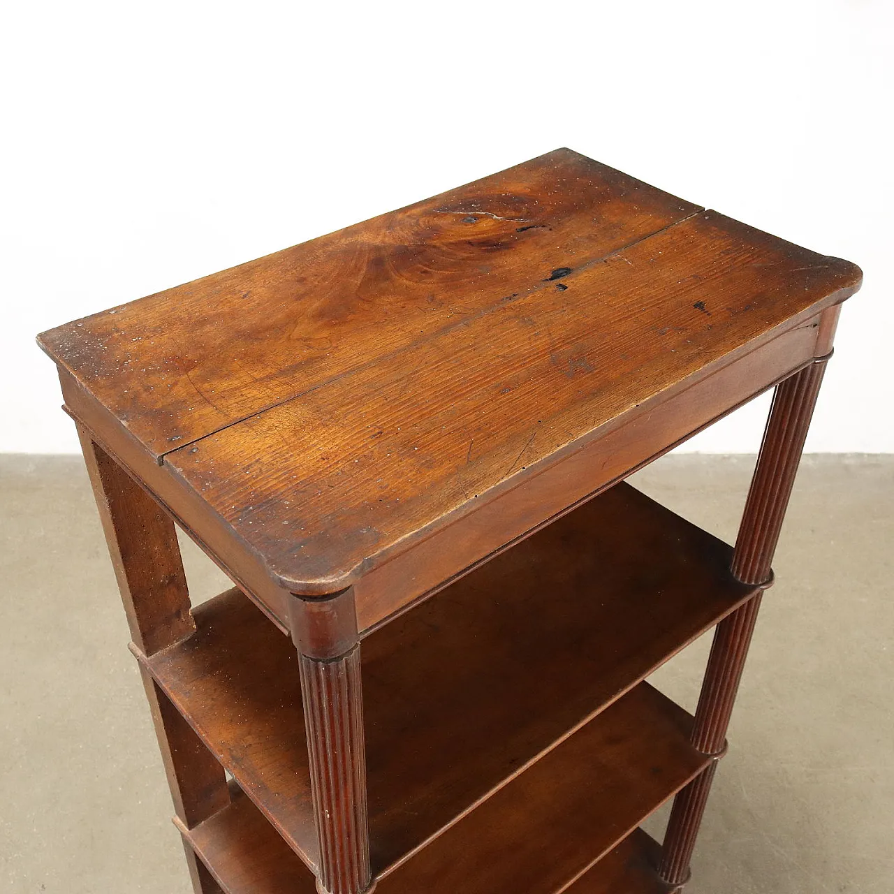 Walnut Restoration Etagere, 19th century 7