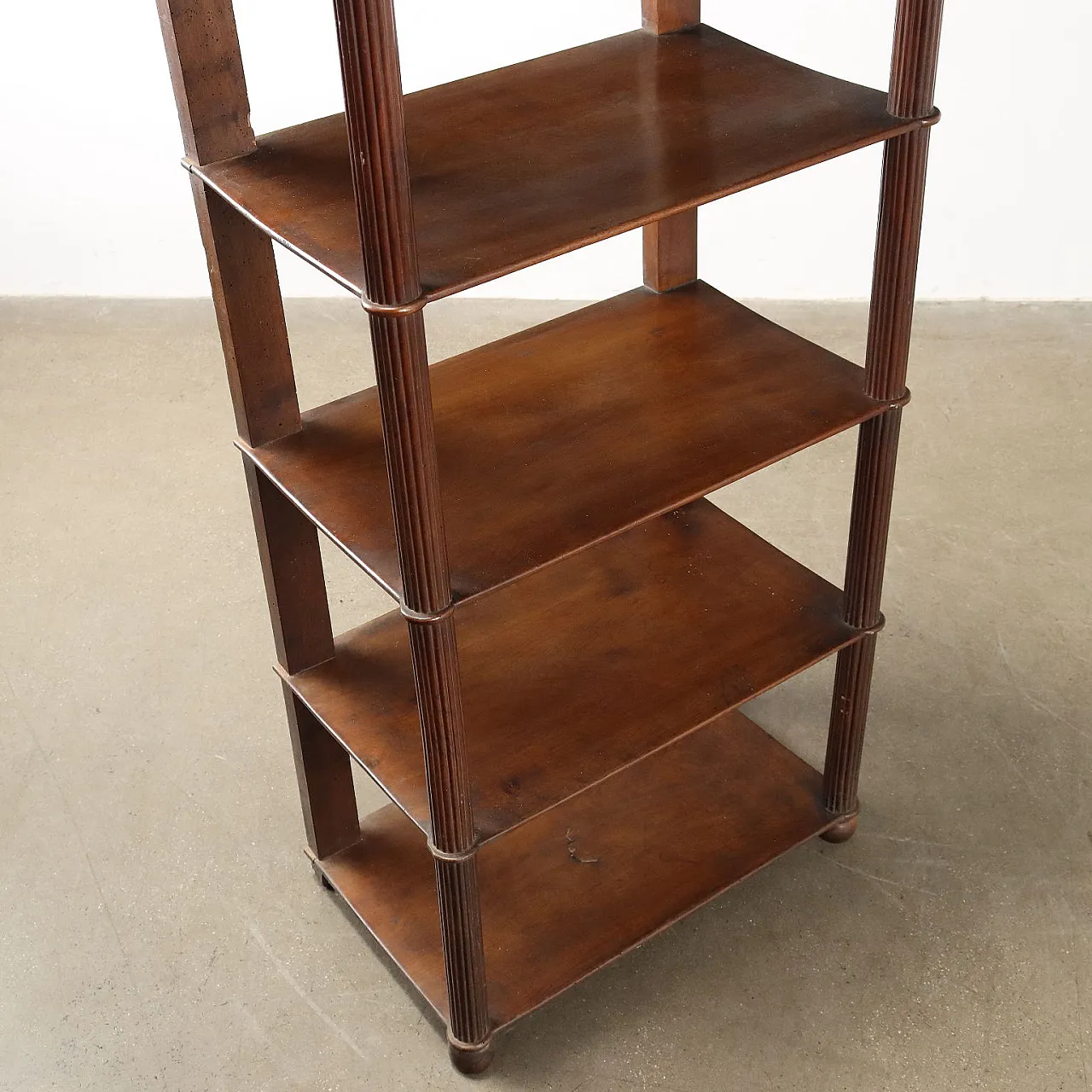 Walnut Restoration Etagere, 19th century 8